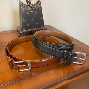 Mens Jos. A. Banks & H.S. Trask Belt Bundle